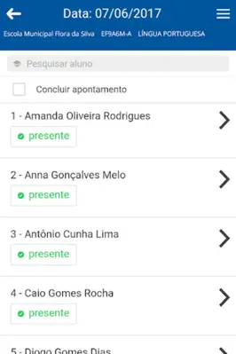 SIEPE - Diário de Classe android App screenshot 8